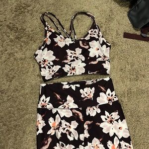 Floral Workout Set